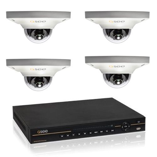 Sistem de supraveghere Q-See 4 camere video IP Rezoluţie 720p NVR 8 canale 1080p POE