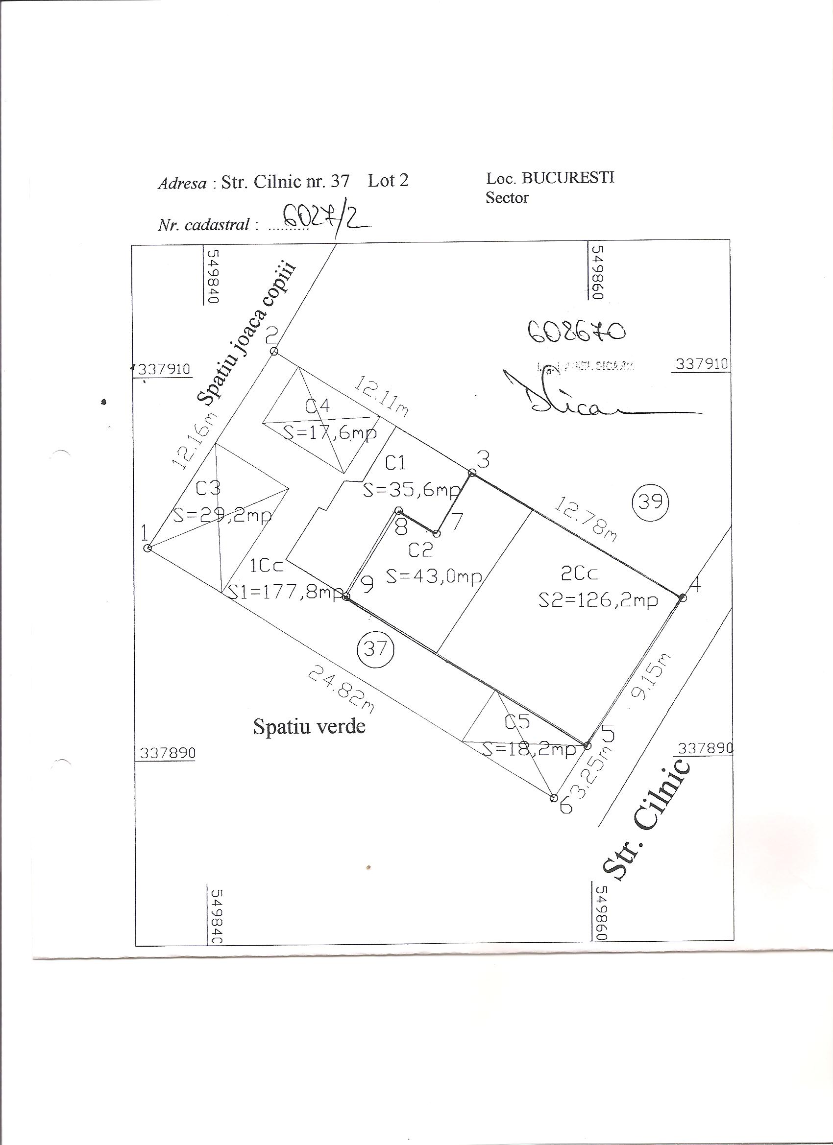 Proprioetar vind teren cu constructie (demolabila) 300mp Militari - Gorjului