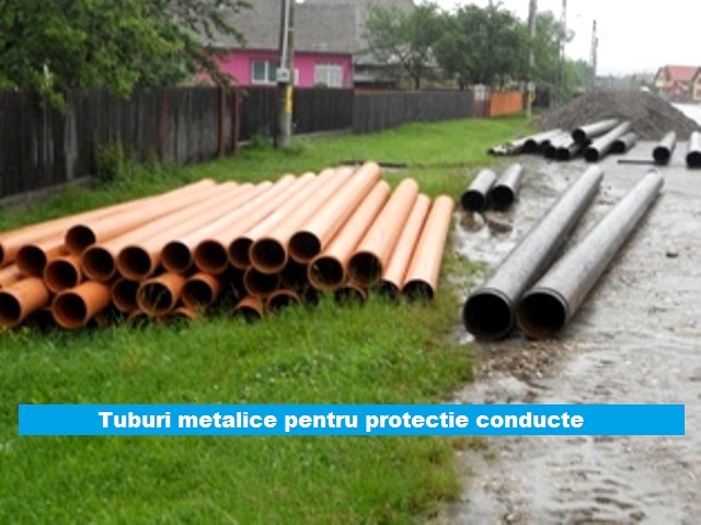 Teava metalica protectie conducte