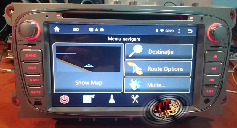 Navigatie Ford Focus / Mondeo cu Android 4.4