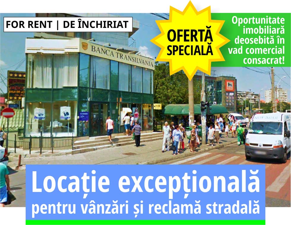 Spațiu comercial unicat vizavi Big berceni, Sector 4, DE ÎNCHIRIAT, 127 mp