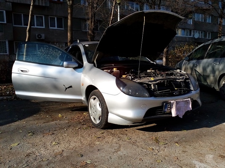  	Ford Puma an 2001, benzina 1.6/16V/103Cp ,AC,ABS,ASR,Airbag-uri