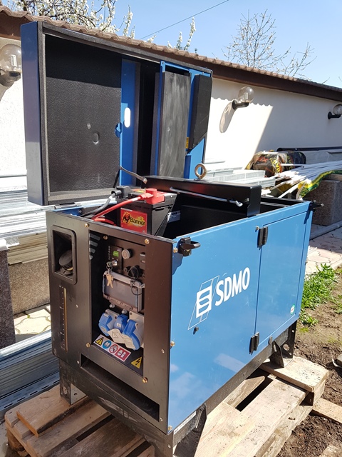 Generator diesel 5,8 kw, SDMO DIESEL 6000E SILENCE