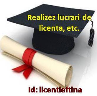 REDACTEZ,FAC LUCRARI DE LICENTA / DISERTATIE