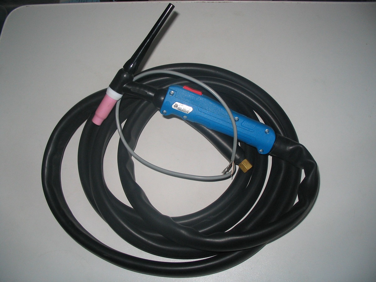 Pistolet pt. sudare manuala TIG/WIG (in argon) , SR 26FX - conector 12x1 IG, 4 metri