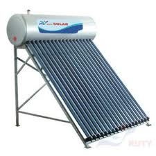 Panou solar termic presurizat cu boiler inox 150l si 15 tuburi vidate cu heat pipe pentru preparare apa calda