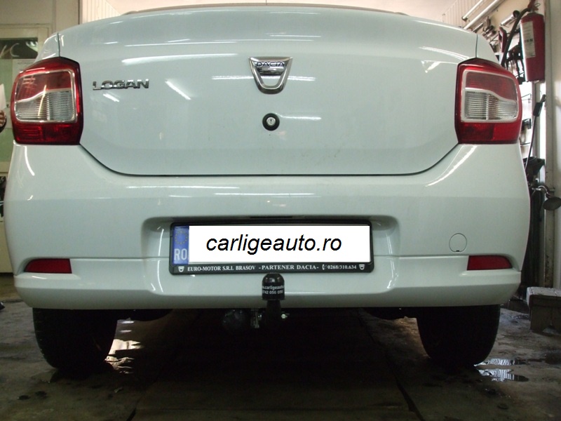 Carlig auto de remorcare Dacia Logan II 