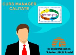 Curs autorizat Manager calitate - ISO 9001:2015