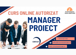 Curs online autorizat Manager Proiect