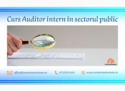 Curs online autorizat Auditor intern in sectorul public