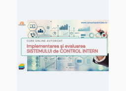 Curs online Implementarea și evaluarea SISTEMULUI de CONTROL INTERN