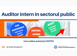 Curs online autorizat Auditor intern în sectorul public