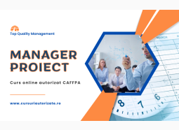 Curs autorizat online Manager proiect