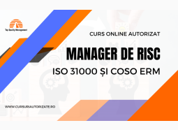 Curs online Manager de risc ISO 31000 și COSO ERM