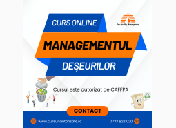 Curs online Managementul Deșeurilor