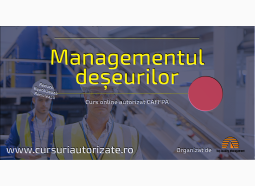 Povestea cursului Managementul deșeurilor organizat de Top Quality Management