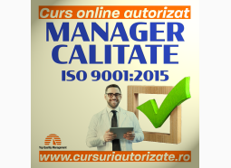 Curs online autorizat Manager calitate – ISO 9001:2015