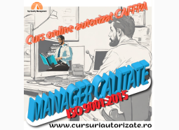 Curs online autorizat Manager calitate – ISO 9001:2015