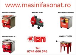 Masini de fasonat otel beton