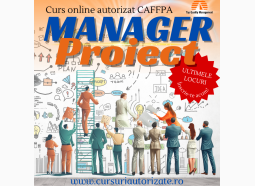 Curs online autorizat Manager proiect
