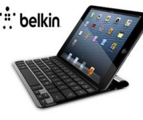 Noua tastatura wireless Bluetooth este cea mai subtire si usoara dintre toate  tastaturile pentru mini iPad.