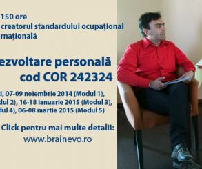 Curs autorizat Consilier pentru dezvoltare personala cod COR 242324