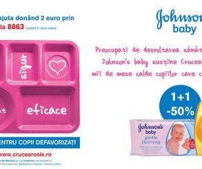 Johnson & Johnson sustine Societatea Nationala de Cruce Rosie din Romania in proiectul „Mese calde pentru copii defavorizati”