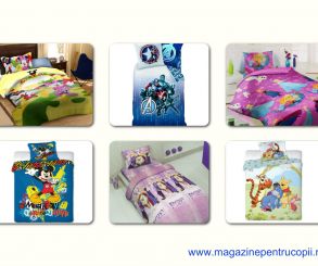 Intra pe site pentru a vizualiza gama de lenjerii de pat copii!
