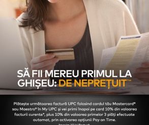 Mastercard si UPC ofera beneficii unice la plata facturilor cu cardul