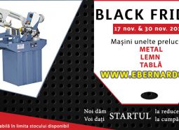 Black Friday masini unelte prelucrare lemn, metal si tabla | Bernardo