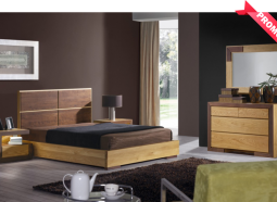 Dormitor din lemn masiv Ronex