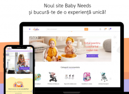 Lansare noul site Baby Needs