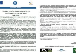 comunicat de presă