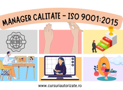 Manager calitate - ISO 9001:2015