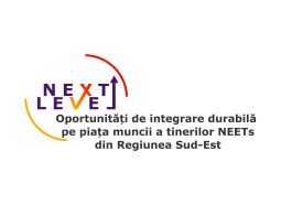 NEXT LEVEL – Oportunități de integrare durabilă pe piața muncii a tinerilor NEETs din Regiunea Sud-Est”