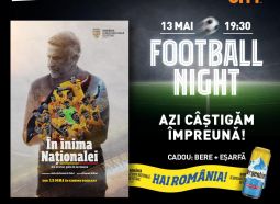 Bergenbier și Cinema City susțin lansarea filmului „În inima Naționalei”.