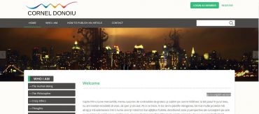 Cornel Donoiu Site de prezentare