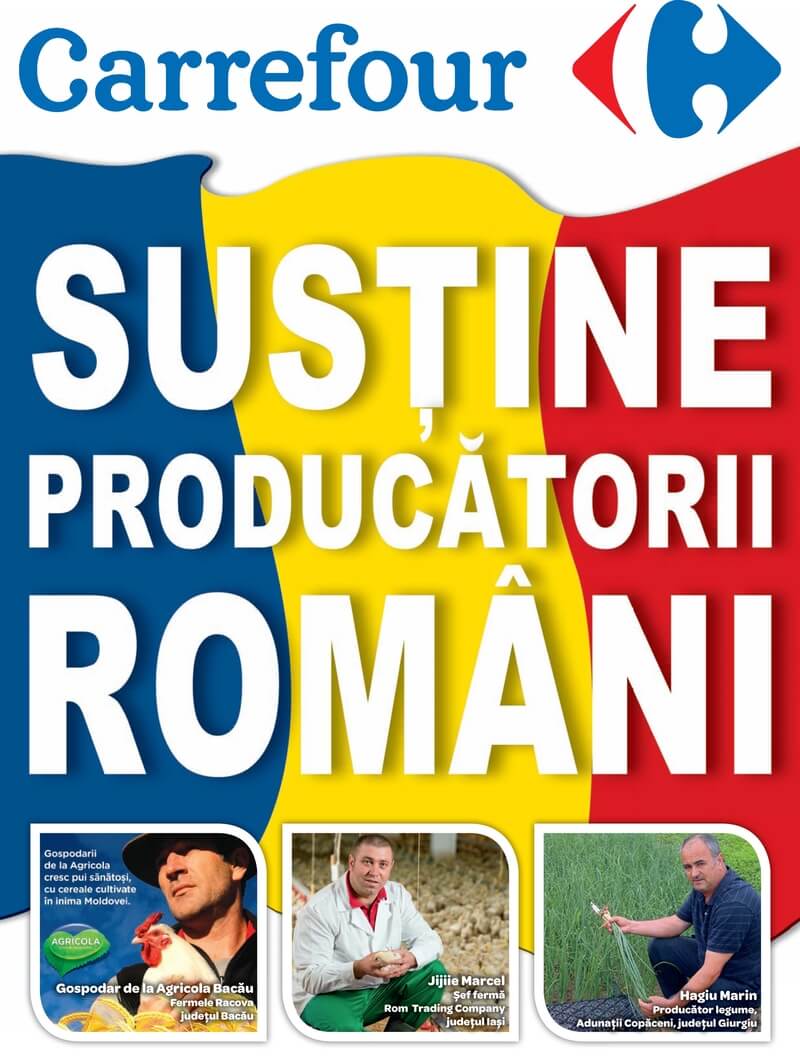 Carrefour lanseaza un catalog special cu produse romanesti