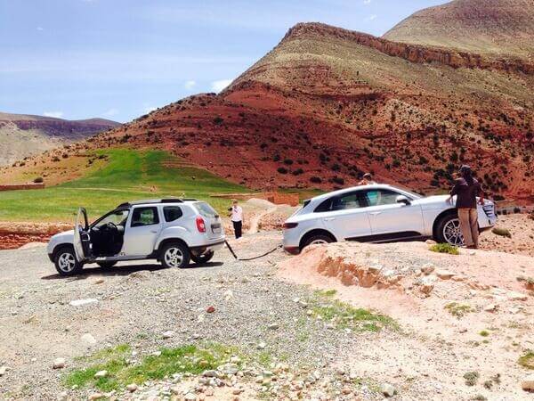 Lovitura de imagine data de Dacia dupa testul facut de Porsche in Maroc