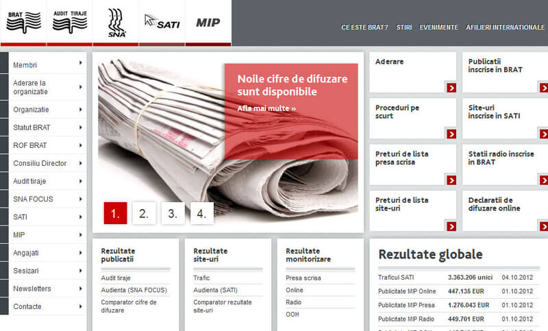 BRAT incepe sa masoare audienta brandurilor media din Facebook si aplicatii mobile