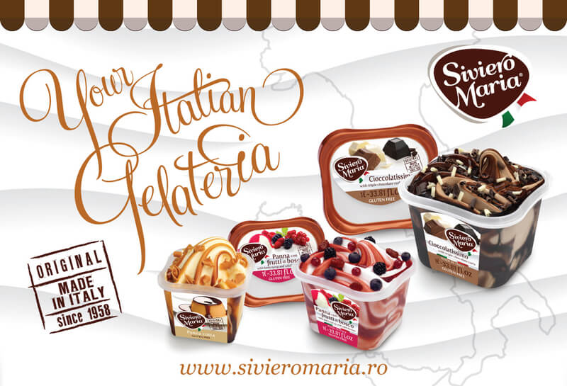 Brandul italian de inghetata Siviero Maria intra in Romania