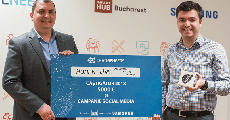 Human Link, startup util bolnavilor de Alzheimer, premiat de Impact Hub și Samsung