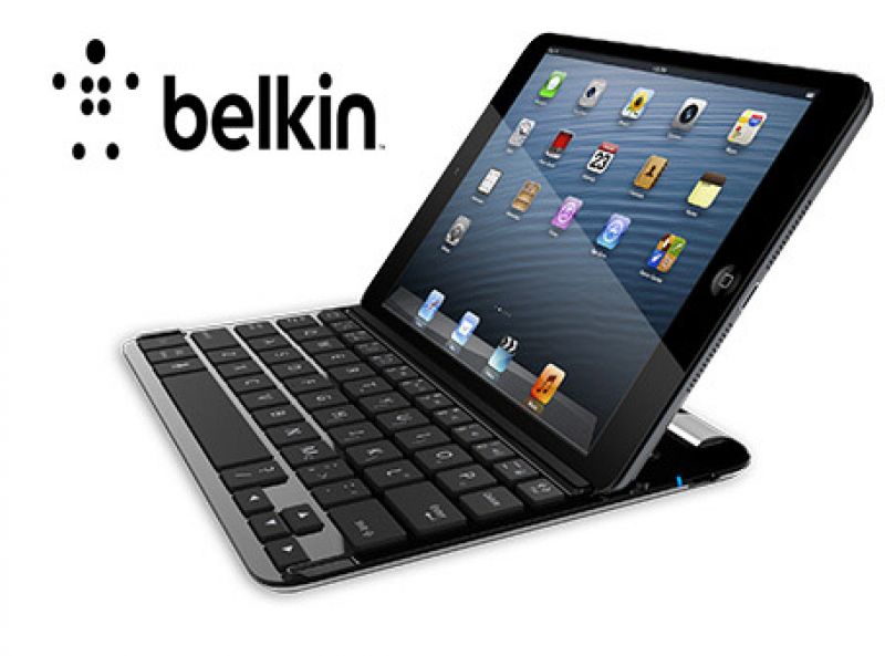 Noua tastatura wireless Bluetooth este cea mai subtire si usoara dintre toate  tastaturile pentru mini iPad.