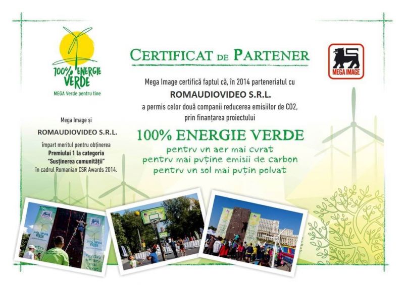 Certificat de Participare