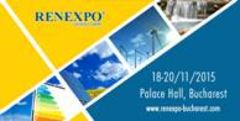 Energie + Eficiență la cea de-a VIII-a ediție a Târgului și Conferințelor RENEXPO® SOUTH-EAST EUROPE 
