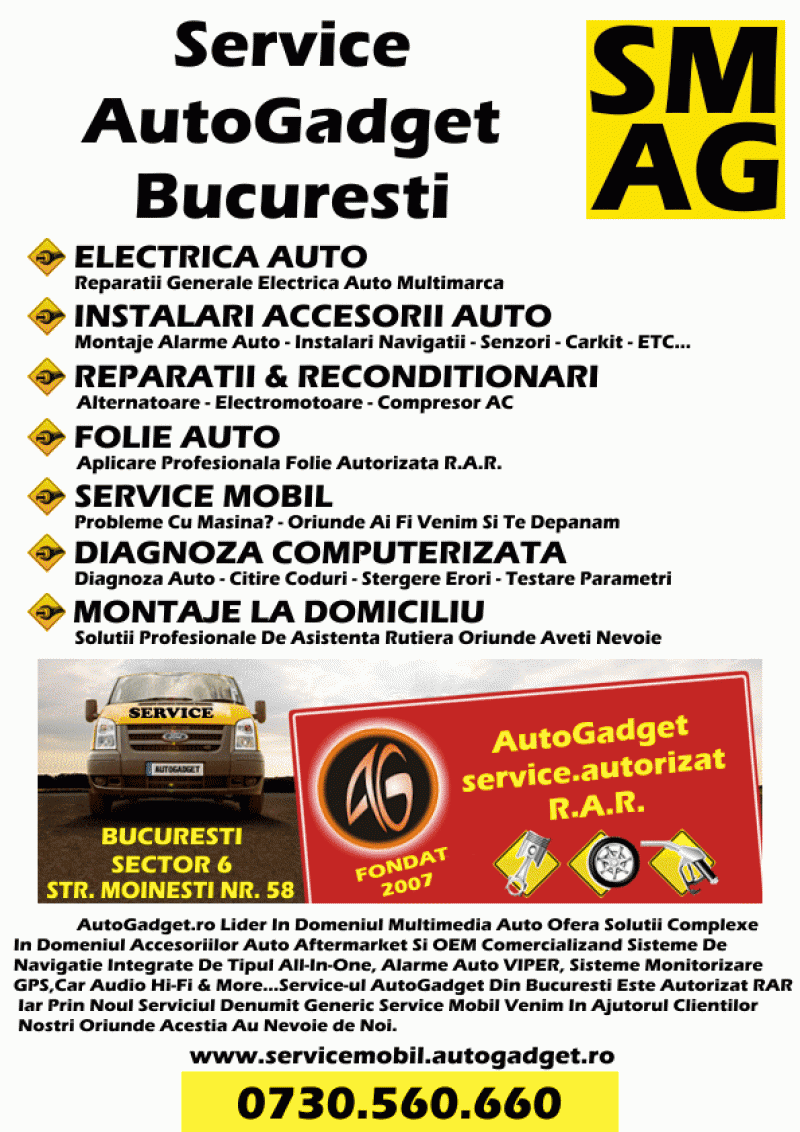 Prezentare Service Electrica AutoGadget