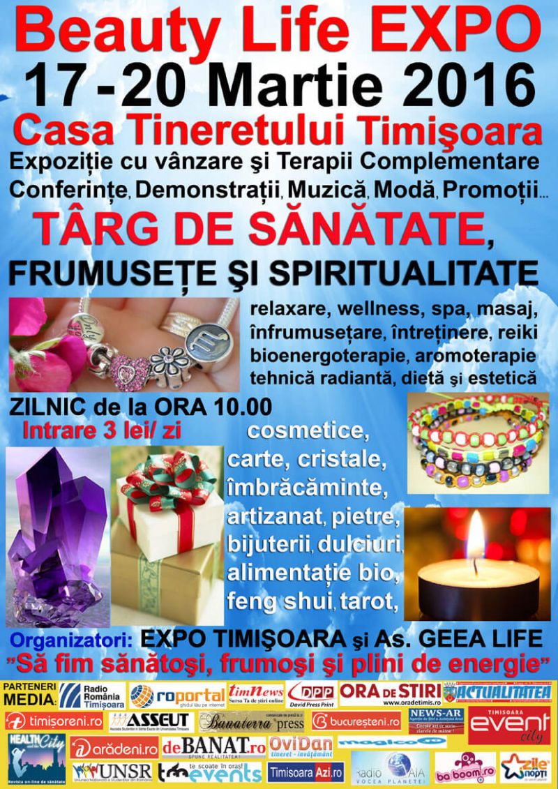 Beauty Life EXPO 17-20 Martie 2016 Timisoara beauty Life Expo