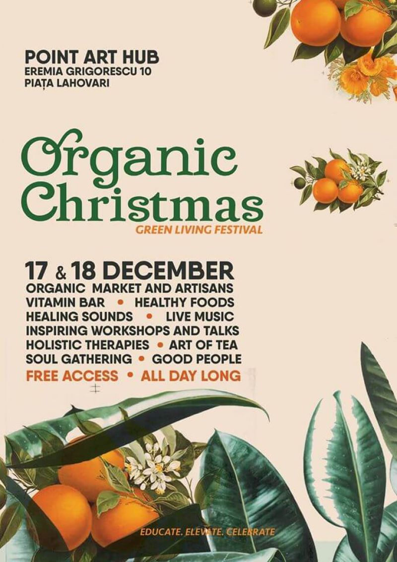 Organic Days - Green Living Festival 17-18 decembrie 2016