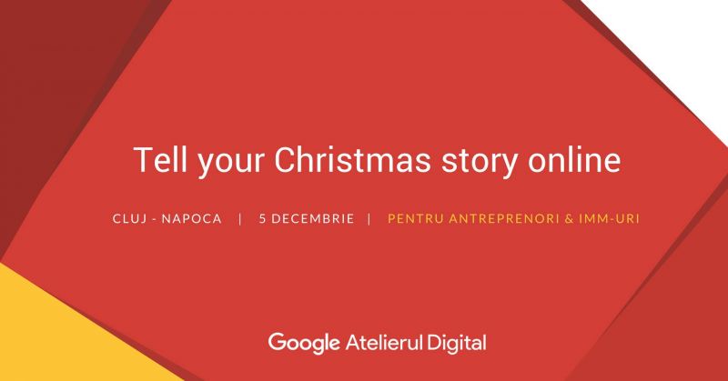 Evozon te invită la Atelierul Digital Google în 5 decembrie, la Cluj-Napoca Evozon te invită la Atelierul Digital Google în 5 decembrie, la Cluj-Napoca