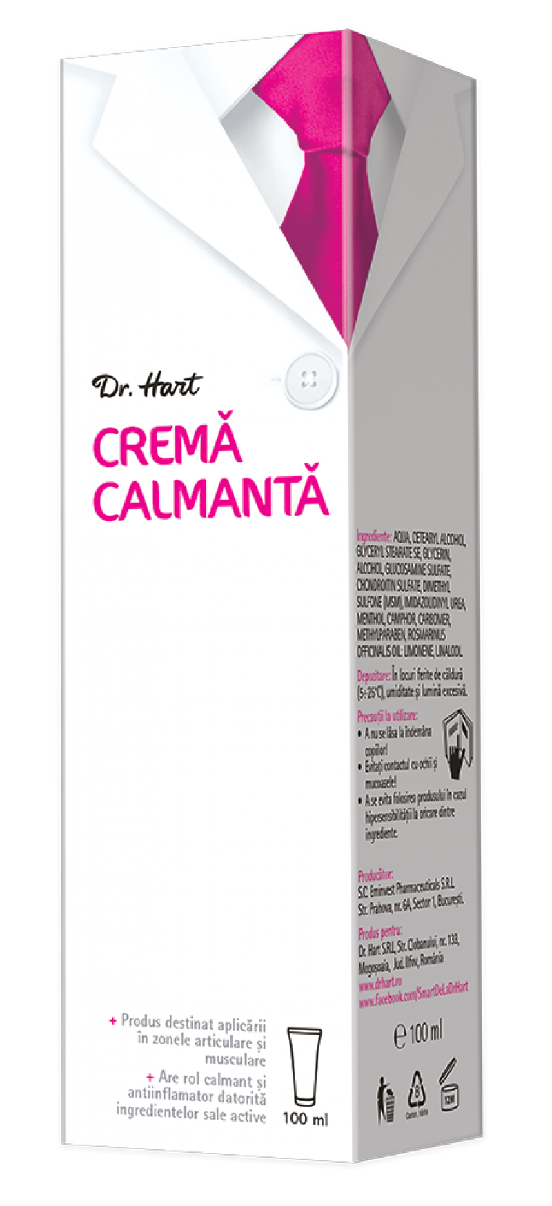 Crema calmanta Dr. Hart